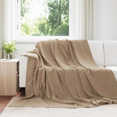 Vidaxl kleden 6 pcs kameel 220 x 240 cm fleece