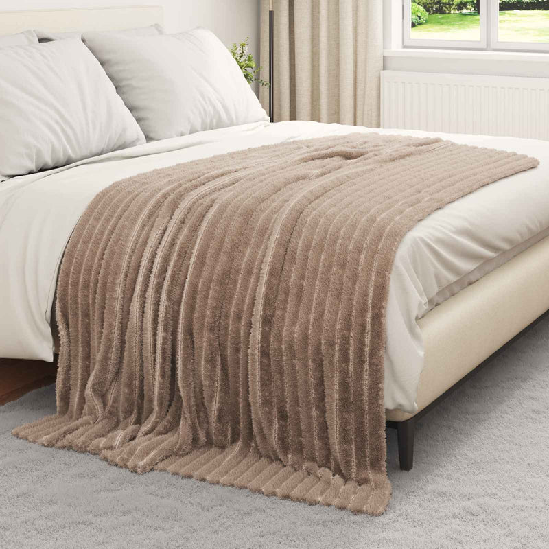 Load image into Gallery viewer, Vidaxl kleden 6 pcs kameel 200 x 150 cm fleece
