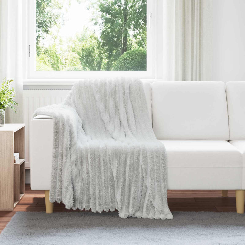 Load image into Gallery viewer, Vidaxl kleden 6 pcs grijs 150 x 130 cm fleece
