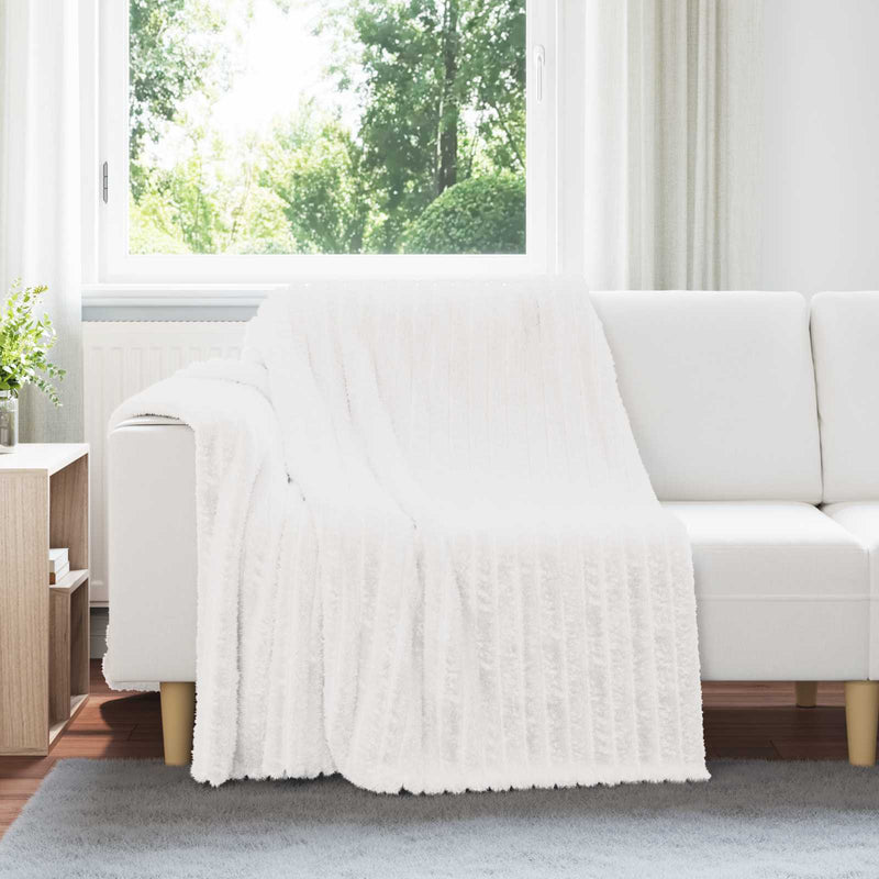 Load image into Gallery viewer, Vidaxl kleden 6 pcs wit 200 x 150 cm fleece
