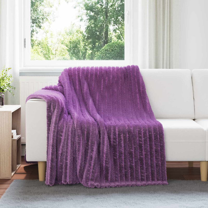 Load image into Gallery viewer, Vidaxl kleden 6 pcs paars 200 x 150 cm fleece
