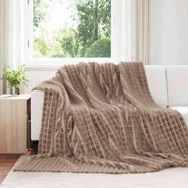 Vidaxl kleden 6 pcs kameel 270 x 240 cm fleece