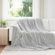 Vidaxl kleden 6 pcs grijs 270 x 240 cm fleece