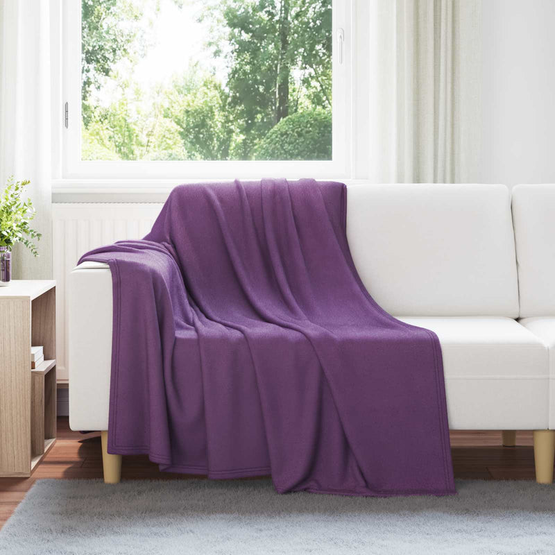 Load image into Gallery viewer, Vidaxl kleden 6 pcs paars 200 x 150 cm fleece
