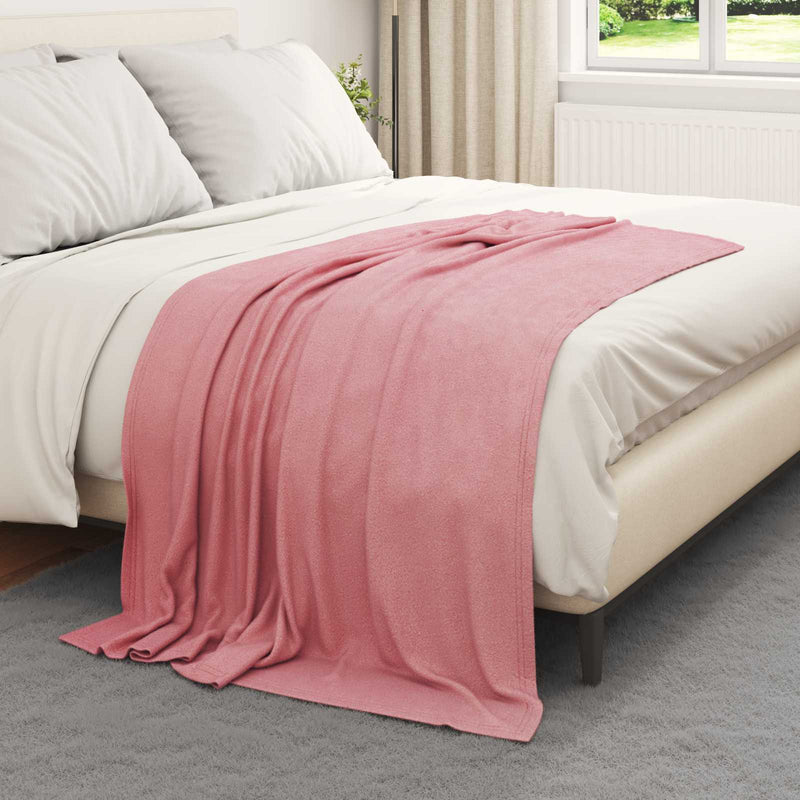 Load image into Gallery viewer, Vidaxl kleden 6 pcs roze 170 x 130 cm fleece
