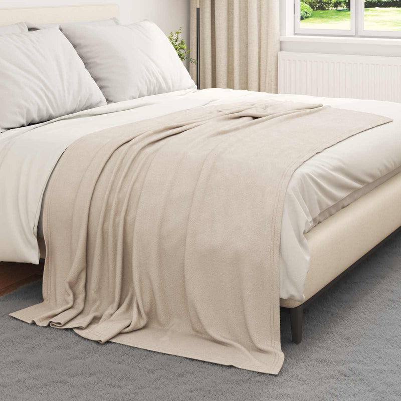 Load image into Gallery viewer, Vidaxl kleden 24 pcs beige 200 x 150 cm fleece
