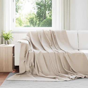 Vidaxl kleden 24 pcs beige 240 x 220 cm fleece