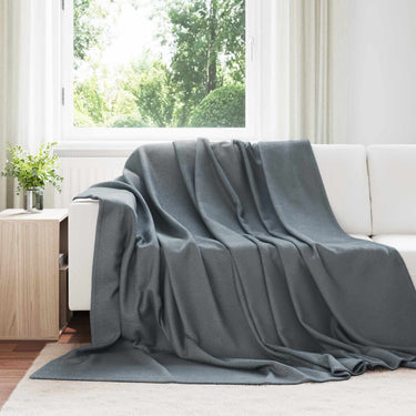Vidaxl kleden 24 pcs donkergrijs 240 x 220 cm fleece