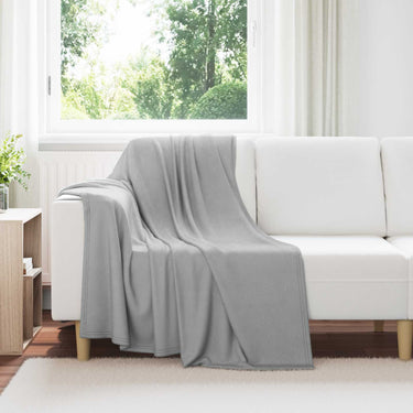 Vidaxl kleden 24 pcs grijs 170 x 130 cm fleece