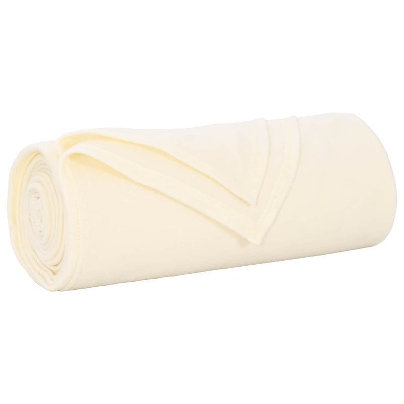 Load image into Gallery viewer, Vidaxl kleden 24 pcs crème 170 x 130 cm fleece
