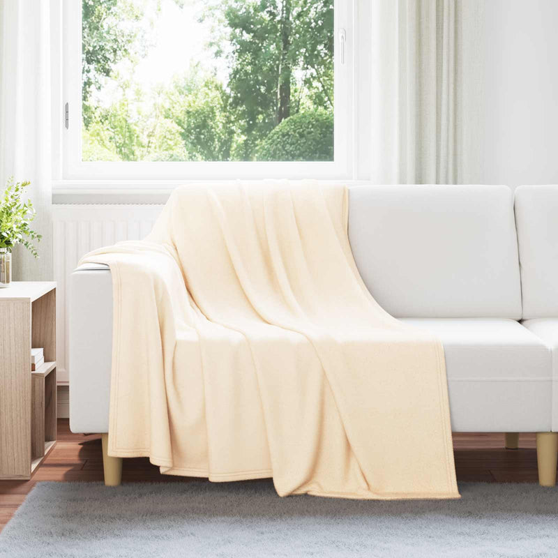 Load image into Gallery viewer, Vidaxl kleden 24 pcs crème 200 x 150 cm fleece
