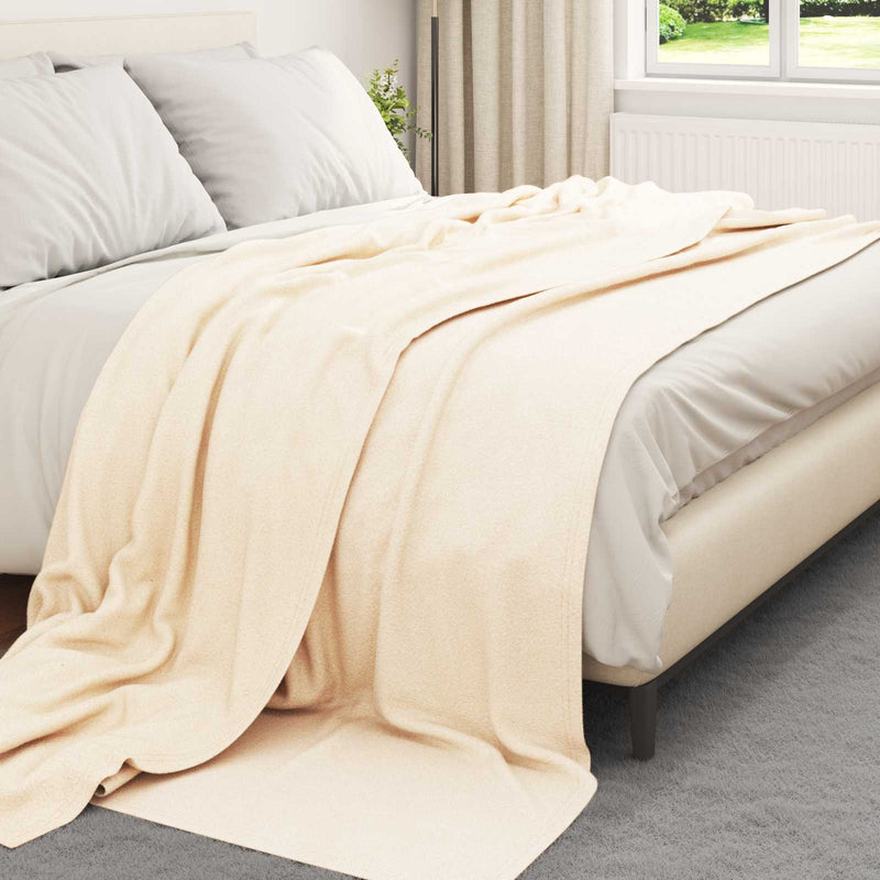 Load image into Gallery viewer, Vidaxl kleden 24 pcs crème 270 x 240 cm fleece
