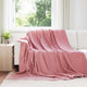 Vidaxl kleden 24 pcs roze 240 x 220 cm fleece