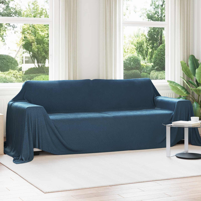 Load image into Gallery viewer, Vidaxl kleden 6 pcs marineblauw 350 x 270 cm fleece
