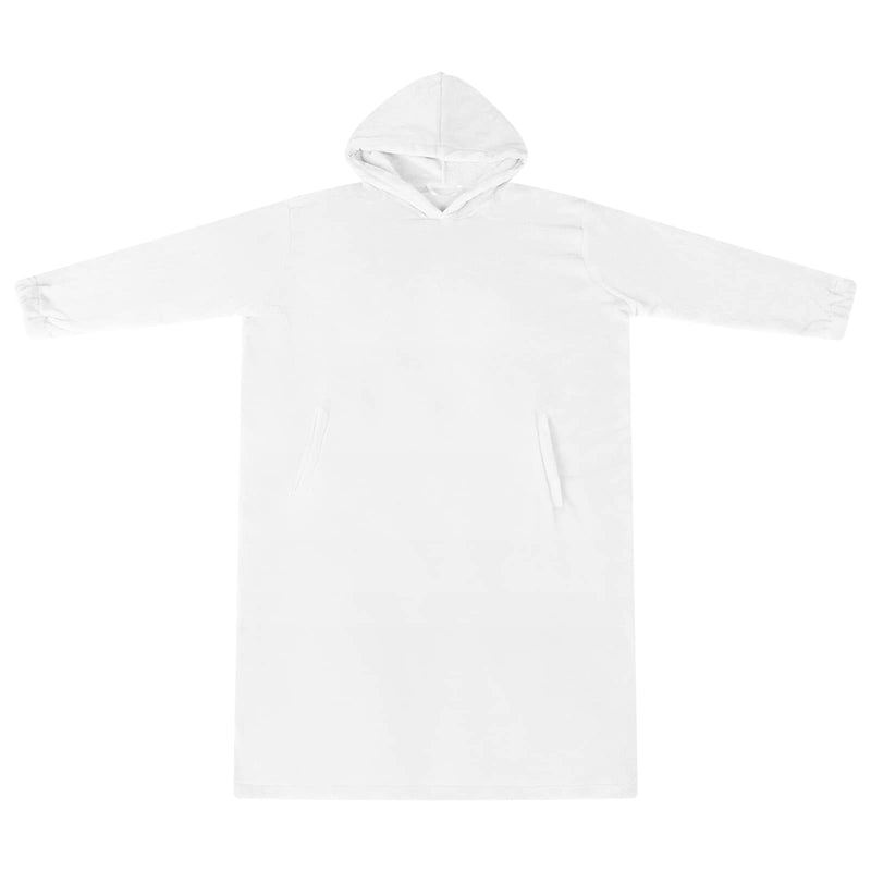 Load image into Gallery viewer, Vidaxl deken hoodie wit l flanel
