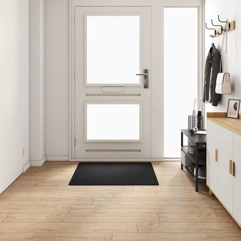 Load image into Gallery viewer, Vidaxl tapijt loper antraciet 100 x 100 cm 100% polypropyleen
