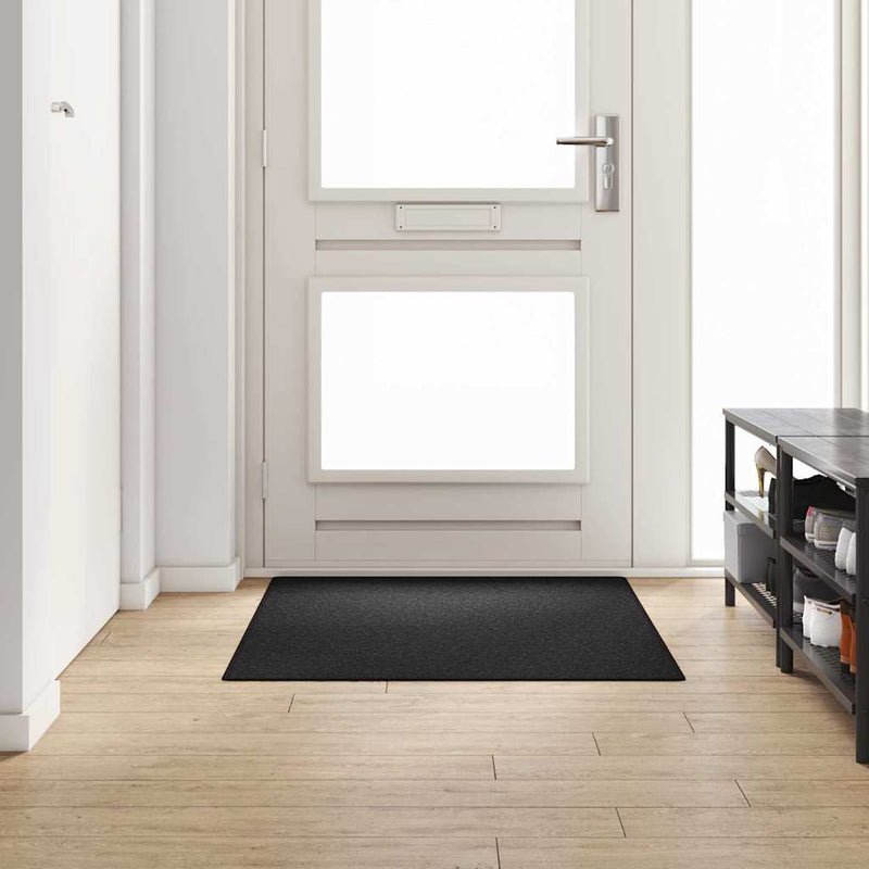 Load image into Gallery viewer, Vidaxl tapijt loper antraciet 100 x 150 cm 100% polypropyleen
