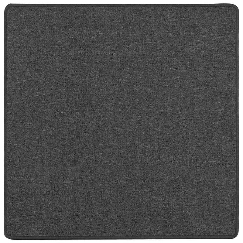 Load image into Gallery viewer, Vidaxl tapijt loper donkergrijs 100 x 100 cm 100% polypropyleen
