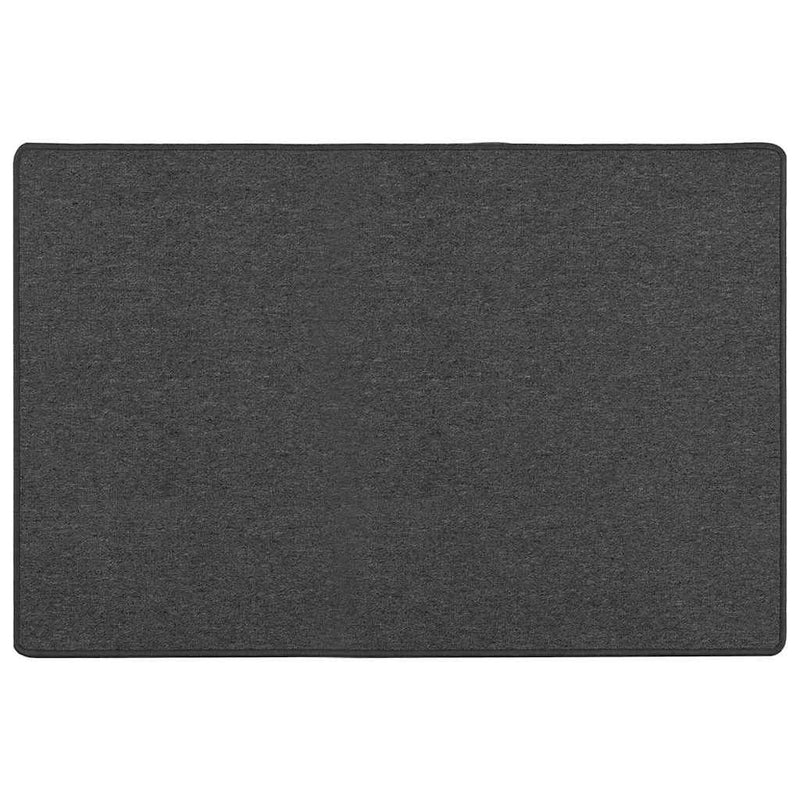 Load image into Gallery viewer, Vidaxl tapijt loper donkergrijs 100 x 150 cm 100% polypropyleen
