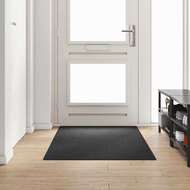 Vidaxl tapijt loper donkergrijs 100 x 200 cm 100% polypropyleen