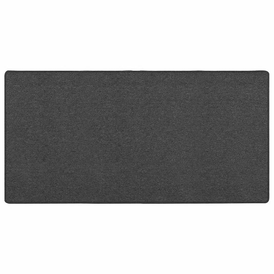 Vidaxl tapijt loper donkergrijs 100 x 200 cm 100% polypropyleen