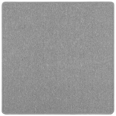 Vidaxl tapijt loper lichtgrijs 100 x 100 cm 100% polypropyleen
