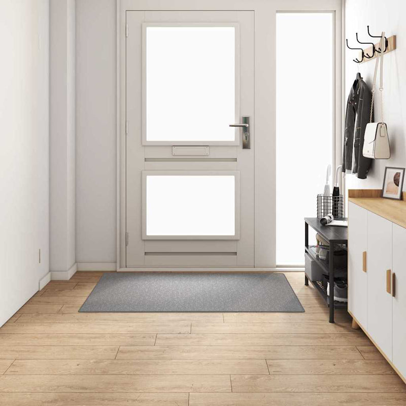 Load image into Gallery viewer, Vidaxl tapijt loper lichtgrijs 100 x 150 cm 100% polypropyleen
