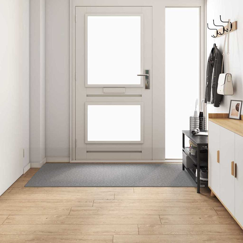 Load image into Gallery viewer, Vidaxl tapijt loper lichtgrijs 100 x 200 cm 100% polypropyleen
