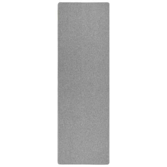 Vidaxl tapijt loper lichtgrijs 100 x 300 cm 100% polypropyleen