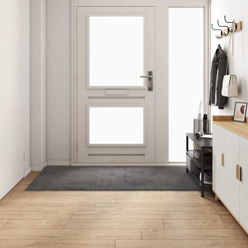 Load image into Gallery viewer, Vidaxl tapijt loper grijs 100 x 200 cm 100% polypropylene tuft
