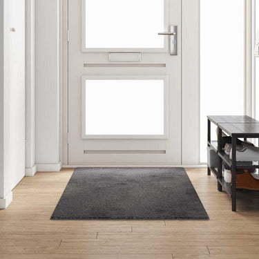 Vidaxl tapijt loper grijs 100 x 250 cm 100% polypropylene tuft