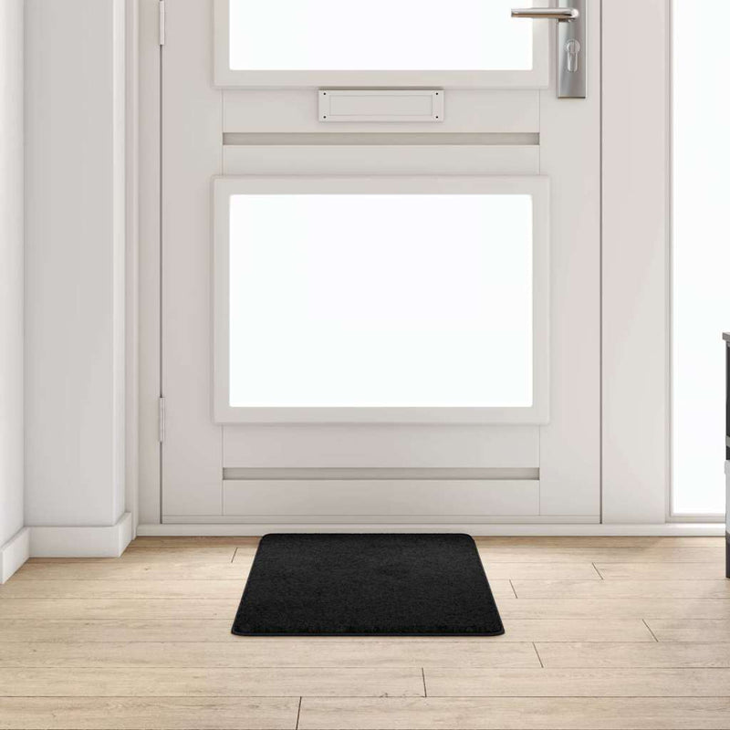 Load image into Gallery viewer, Vidaxl tapijt loper zwart 50 x 100 cm 100% polypropylene tuft

