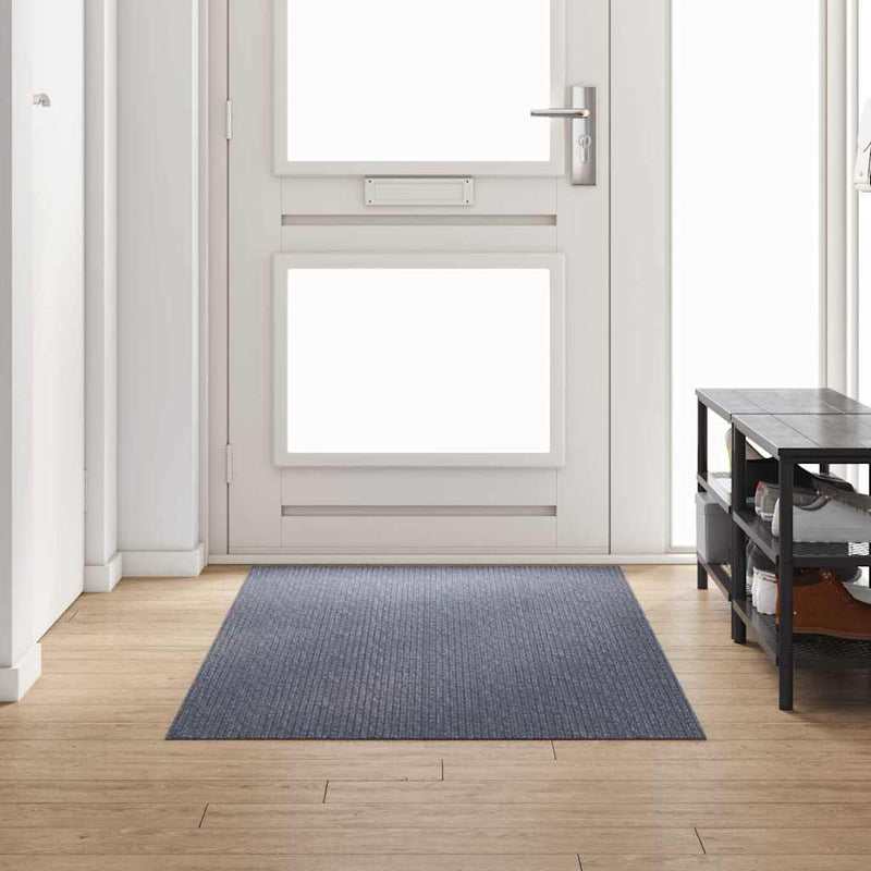 Load image into Gallery viewer, Vidaxl tapijt loper lichtgrijs 100 x 250 cm stof

