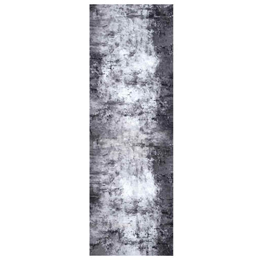 Vidaxl keuken vloerkleed grijs 180 x 60 cm fluweel