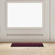 Vidaxl deurmat bordeauxrood 60 x 40 x 1.2 cm teddy stof