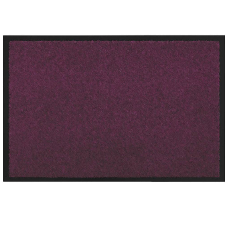 Load image into Gallery viewer, Vidaxl deurmat bordeauxrood 60 x 40 x 1.2 cm teddy stof
