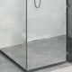 Vidaxl wandgemonteerde douche afvoer zilver 50 cm roestvrij staal 304