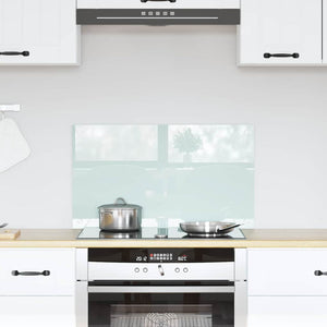 Vidaxl keukenachterwand melk 70 x 40 cm gehard glas