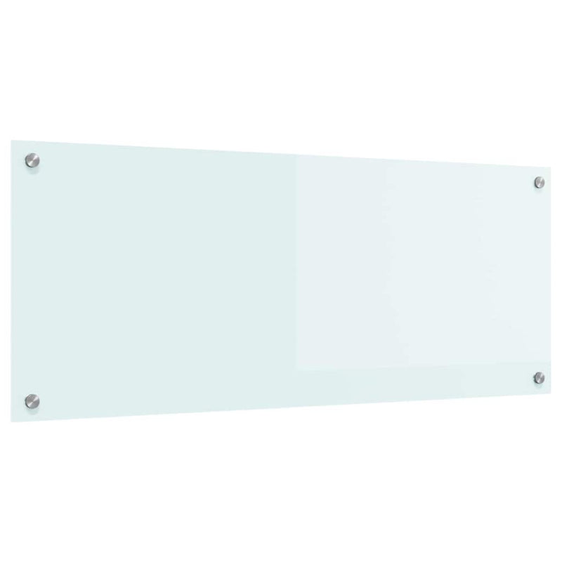 Load image into Gallery viewer, Vidaxl keuken achterwand wit 100 x 40 cm gehard glas
