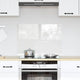 Vidaxl keuken achterwand doorzichtig 70 x 50 cm gehard glas
