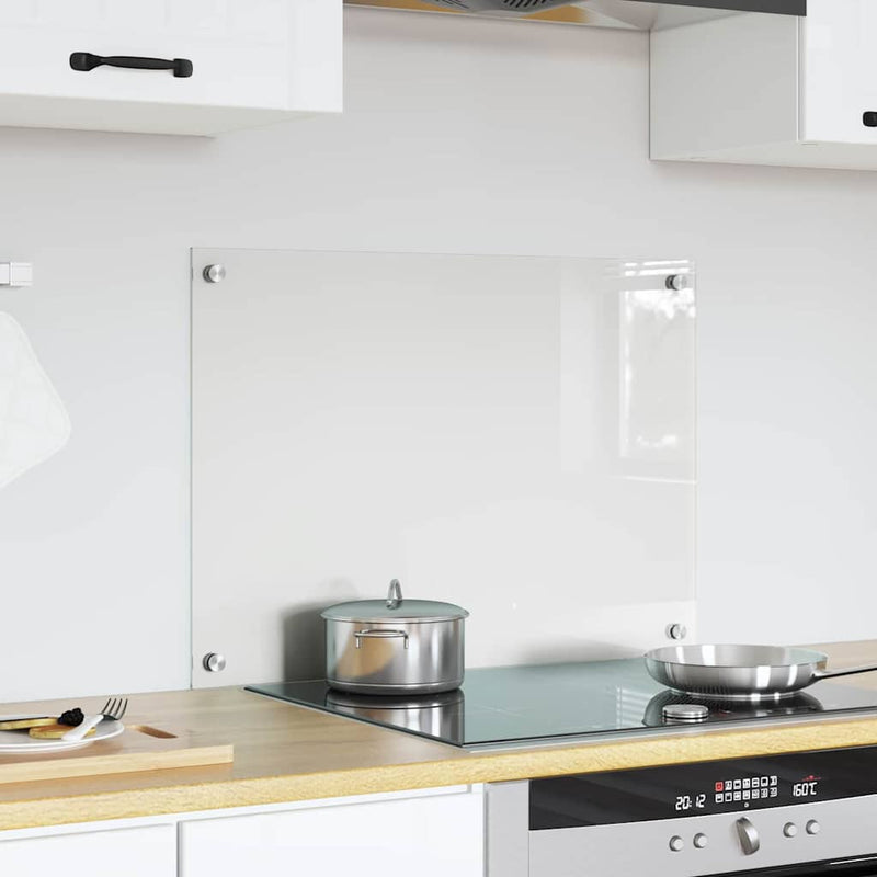 Load image into Gallery viewer, Vidaxl keuken achterwand doorzichtig 70 x 50 cm gehard glas
