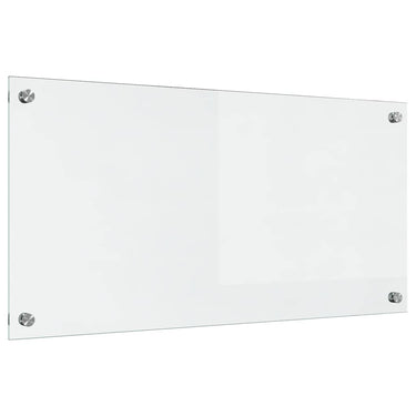 Vidaxl keuken achterwand doorzichtig 80 x 40 cm gehard glas