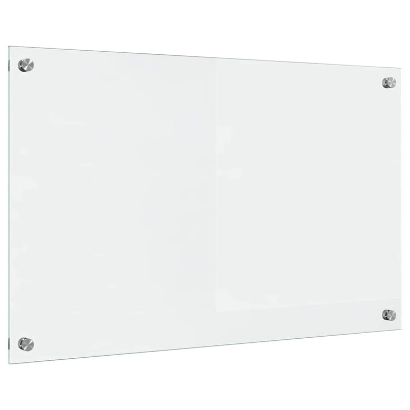Load image into Gallery viewer, Vidaxl keuken achterwand doorzichtig 80 x 50 cm gehard glas
