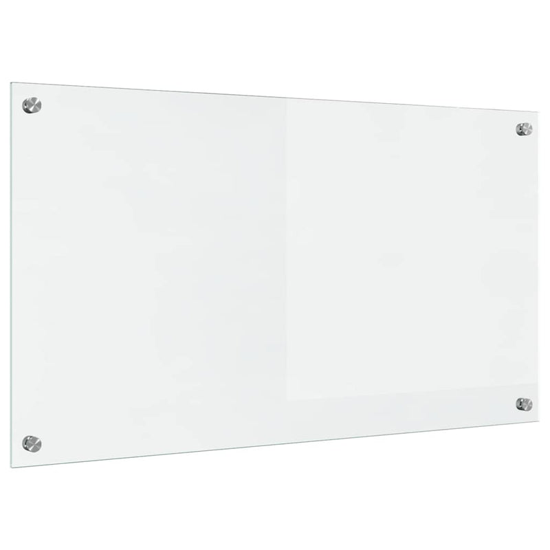 Load image into Gallery viewer, Vidaxl keuken achterwand doorzichtig 90 x 50 cm gehard glas
