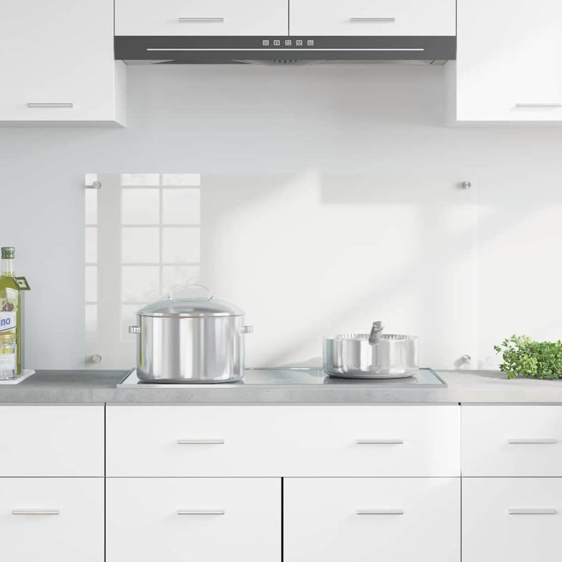 Load image into Gallery viewer, Vidaxl keuken achterwand doorzichtig 100 x 50 cm gehard glas
