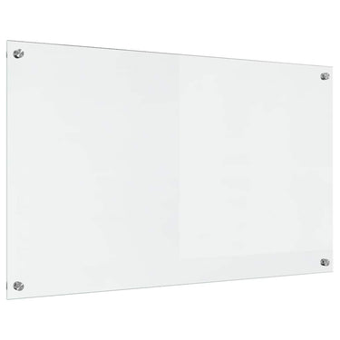 Vidaxl keuken achterwand doorzichtig 100 x 60 cm gehard glas