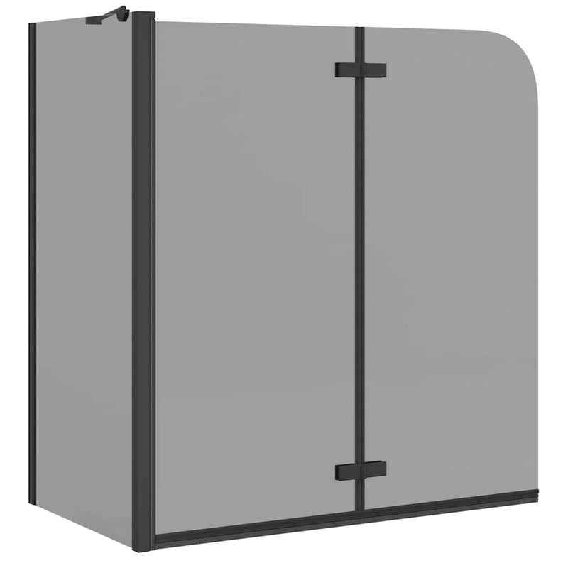 Load image into Gallery viewer, Vidaxl douche omhulsel zwart 120 x 68 x 130 cm esg-glas en aluminium
