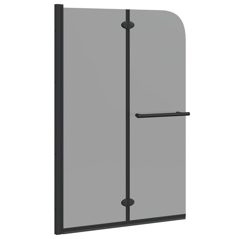 Load image into Gallery viewer, Vidaxl douche omhulsel zwart 120 x 140 cm esg-glas en aluminium
