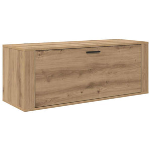 Vidaxl schoenenkast met plank artisanaal eikenkleurig 100 x 35 x 38 cm