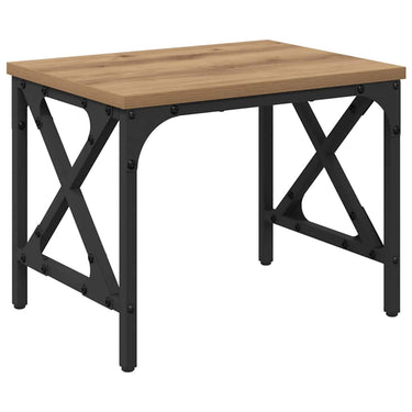 Vidaxl printerstand artisan eiken 40 x 30 x 31 cm bewerkt hout